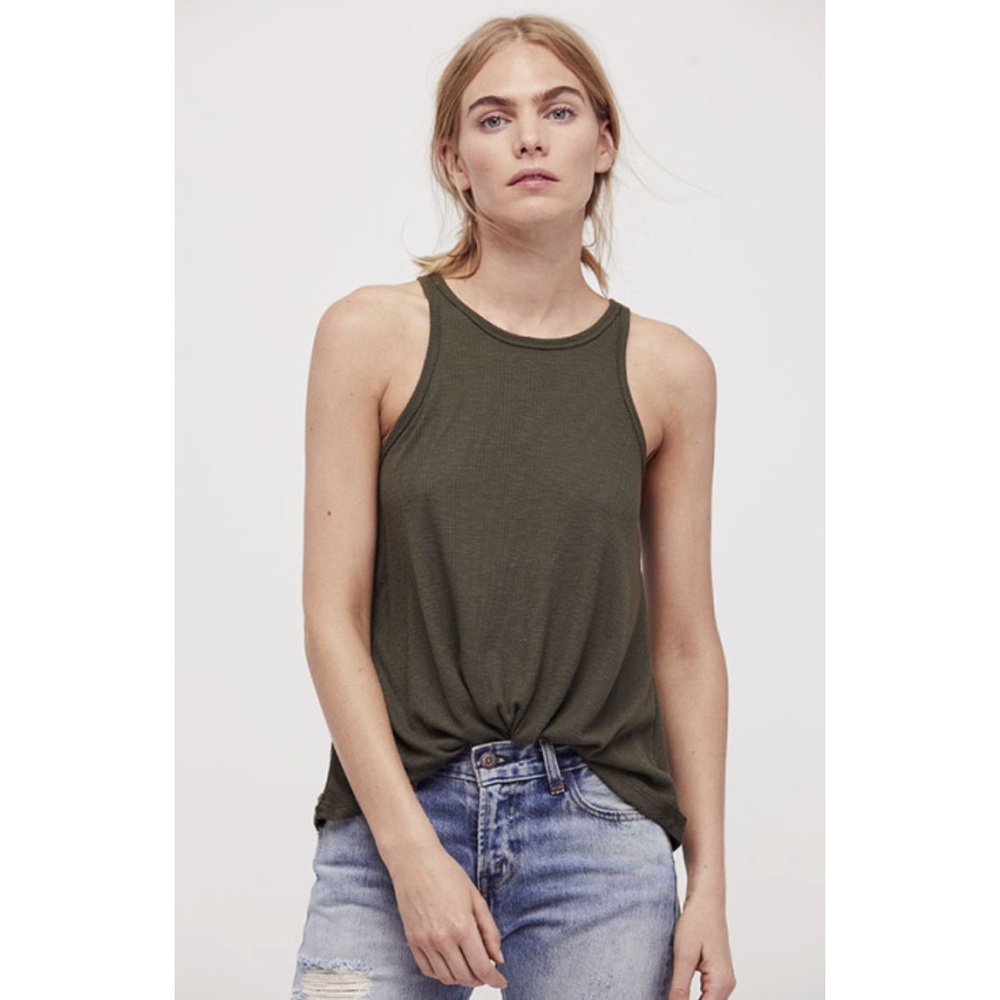 Free People Ribbed Tank Top - Picture 2 of 5